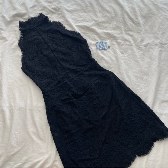 NWT Free People Harper High Neck Slip Dress XS - Picture 6 of 13